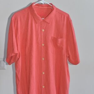 TOMMY BAHAMA SILK SHIRT